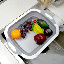 Load image into Gallery viewer, Multifunctional Anvil Board Cutting Vegetable Fruit Washing Basket
