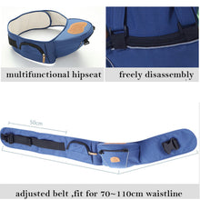 Load image into Gallery viewer, Ergonomic Baby Carrier Backpack Multifunctional 3 In 1 Hipseat Baby Sling Wrap Breathable Hooded Kangaroo For 1-36M