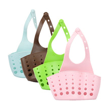 Load image into Gallery viewer, Sink Shelf Soap Sponge Drain Rack Bathroom Holder Kitchen Storage Suction Cup Kitchen Organizer Sink kitchen Accessories