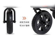 Load image into Gallery viewer, Portable Folding Pet Cart Dog Cat Teddy Compact Four-wheeled Outdoor Travel Gear Go Out Light Stroller dog car pet bag