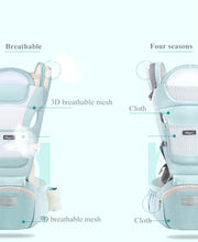 Load image into Gallery viewer, Ergonomic new born Baby Carrier Infant Kids Backpack Hipseat Sling Front Facing Kangaroo Baby Wrap for Baby Travel 0-36 months
