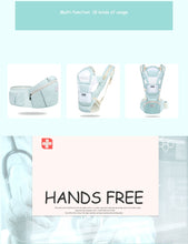 Load image into Gallery viewer, Ergonomic new born Baby Carrier Infant Kids Backpack Hipseat Sling Front Facing Kangaroo Baby Wrap for Baby Travel 0-36 months