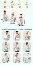 Load image into Gallery viewer, Ergonomic new born Baby Carrier Infant Kids Backpack Hipseat Sling Front Facing Kangaroo Baby Wrap for Baby Travel 0-36 months