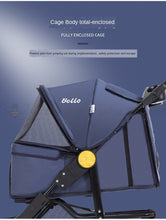 Load image into Gallery viewer, Portable Folding Pet Cart Dog Cat Teddy Compact Four-wheeled Outdoor Travel Gear Go Out Light Stroller dog car pet bag