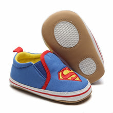 Load image into Gallery viewer, Hot sale Cartoon Character style Toddlers Baby Canvas shoes Baby moccasins Soft bottom First walkers Bebe Anti-slip Baby shoes