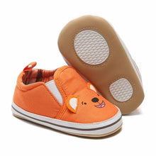 Load image into Gallery viewer, Hot sale Cartoon Character style Toddlers Baby Canvas shoes Baby moccasins Soft bottom First walkers Bebe Anti-slip Baby shoes