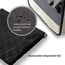 Load image into Gallery viewer, EFCAT Pet Cat kitty kitten Dog Puppy Backpack Transport Travel Bag Transparent Fashion Leather Carry Light Carrier EDENPETZ