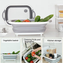 Load image into Gallery viewer, Multifunctional Anvil Board Cutting Vegetable Fruit Washing Basket