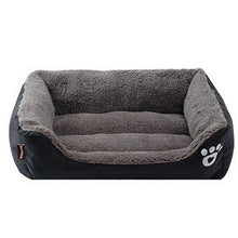 Load image into Gallery viewer, (S-3XL) Large Pet Cat Dog Bed 8Colors Warm Cozy Dog House Soft Fleece Nest Dog Baskets Mat Autumn Winter Waterproof Kennel #1