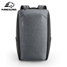 Load image into Gallery viewer, Kingsons Multifunction Men 15 inch Laptop Backpacks Fashion Waterproof Travel Backpack Anti-thief male Mochila school bags hot
