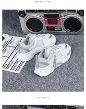Load image into Gallery viewer, 2020 Sneakers Women Platform Shoes Fashionable Thick Sole Basket Femme Trainers Zapatos Mujer Designer Casual Chunky Shoes Woman