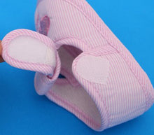 Load image into Gallery viewer, Baby T-Strap Shoes Cotton Newborn Pink Girls Infant Prewalkers Crib Footwear Nonslip for 0-12M Baby Blue Boys Soft Sole Shoe
