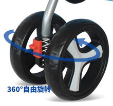 Load image into Gallery viewer, 600 Pet stroller dog stroller folding three-wheeled pet cart pet trolley teddy dog stroller lightweight