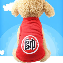 Load image into Gallery viewer, New T-shirt Soft Puppy Dogs Clothes Cute Pet Dog Clothes Cartoon Clothing Summer Shirt Casual Vests for Small Pet Supplies