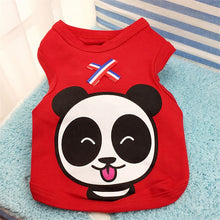 Load image into Gallery viewer, New T-shirt Soft Puppy Dogs Clothes Cute Pet Dog Clothes Cartoon Clothing Summer Shirt Casual Vests for Small Pet Supplies