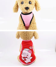 Load image into Gallery viewer, New T-shirt Soft Puppy Dogs Clothes Cute Pet Dog Clothes Cartoon Clothing Summer Shirt Casual Vests for Small Pet Supplies