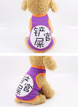 Load image into Gallery viewer, New T-shirt Soft Puppy Dogs Clothes Cute Pet Dog Clothes Cartoon Clothing Summer Shirt Casual Vests for Small Pet Supplies