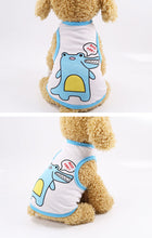 Load image into Gallery viewer, New T-shirt Soft Puppy Dogs Clothes Cute Pet Dog Clothes Cartoon Clothing Summer Shirt Casual Vests for Small Pet Supplies