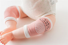 Load image into Gallery viewer, 0-18 Months babys Non-slip Baby Kneecap Summer Children's Cotton Knee Pad Baby Crawling Knee Pads Terry Thick Mesh Breathable