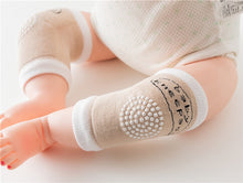 Load image into Gallery viewer, 0-18 Months babys Non-slip Baby Kneecap Summer Children's Cotton Knee Pad Baby Crawling Knee Pads Terry Thick Mesh Breathable
