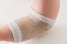 Load image into Gallery viewer, 0-18 Months babys Non-slip Baby Kneecap Summer Children's Cotton Knee Pad Baby Crawling Knee Pads Terry Thick Mesh Breathable