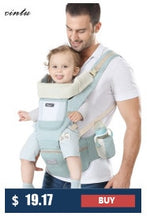 Load image into Gallery viewer, Ergonomic new born Baby Carrier Infant Kids Backpack Hipseat Sling Front Facing Kangaroo Baby Wrap for Baby Travel 0-36 months