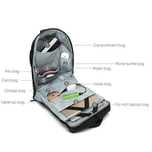 Load image into Gallery viewer, VENIWAY Multifunction USB Charge 15 inch Waterproof Laptop Backpacks Male Mochila For XD City Antitheif Travel Design Backpack
