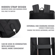 Load image into Gallery viewer, VENIWAY Multifunction USB Charge 15 inch Waterproof Laptop Backpacks Male Mochila For XD City Antitheif Travel Design Backpack