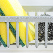Load image into Gallery viewer, Adjustable Snap Sink Soap Sponge Holder Storage Drain Rack Kitchen Hanging Drain Rack Holder Shelf Bathroom Towel Organizer