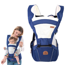 Load image into Gallery viewer, Ergonomic Baby Carrier Backpack Multifunctional 3 In 1 Hipseat Baby Sling Wrap Breathable Hooded Kangaroo For 1-36M