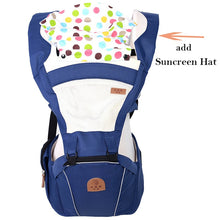 Load image into Gallery viewer, Ergonomic Baby Carrier Backpack Multifunctional 3 In 1 Hipseat Baby Sling Wrap Breathable Hooded Kangaroo For 1-36M