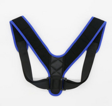 Load image into Gallery viewer, Posture Corrector Back Support Adjustable Shoulder Lumbar Brace Belt
