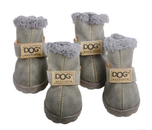 Load image into Gallery viewer, Pet shoes dog thick snow boots warm Teddy autumn and winter shoes VIP shoes
