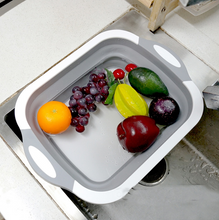 Load image into Gallery viewer, Multifunctional Anvil Board Cutting Vegetable Fruit Washing Basket
