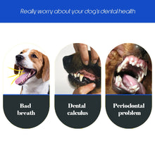 Load image into Gallery viewer, Dog Toothbrush Soft Pet Cat Toothbrush withThree Sided Dogs Rubber Tooth Brush Bad Breath Tartar Teeth Tool Pet Accessories
