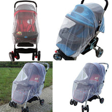 Load image into Gallery viewer, 2018 Brand New Newborn Toddler Infant Baby Stroller Crip Netting Pushchair Mosquito Insect Net Safe Mesh Buggy White
