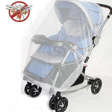 Load image into Gallery viewer, 2018 Brand New Newborn Toddler Infant Baby Stroller Crip Netting Pushchair Mosquito Insect Net Safe Mesh Buggy White
