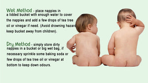 [Littles&Bloomz] One Size Reusable Cloth Nappy Washable Waterproof  Baby Pocket Diaper STANDARD Hook-Loop Cover Wrap Insert