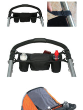 Load image into Gallery viewer, Baby Stroller Organizer Baby Prams Carriage Bottle Cup Holder Bag for Pram Buggy Baby Stroller Accessories Wheelchair Bag
