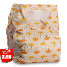 Load image into Gallery viewer, [Littles&amp;Bloomz] One Size Reusable Cloth Nappy Washable Waterproof  Baby Pocket Diaper STANDARD Hook-Loop Cover Wrap Insert
