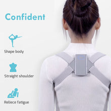 Load image into Gallery viewer, Smart Back Brace Posture Corrector Intelligent Inductive Adult Child Artifact Hunchback Correction Belt Office Sport Fitness
