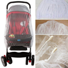 Load image into Gallery viewer, 2018 Brand New Newborn Toddler Infant Baby Stroller Crip Netting Pushchair Mosquito Insect Net Safe Mesh Buggy White
