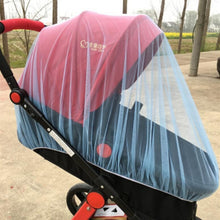 Load image into Gallery viewer, 2018 Brand New Newborn Toddler Infant Baby Stroller Crip Netting Pushchair Mosquito Insect Net Safe Mesh Buggy White
