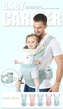 Load image into Gallery viewer, Ergonomic new born Baby Carrier Infant Kids Backpack Hipseat Sling Front Facing Kangaroo Baby Wrap for Baby Travel 0-36 months
