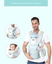 Load image into Gallery viewer, Ergonomic new born Baby Carrier Infant Kids Backpack Hipseat Sling Front Facing Kangaroo Baby Wrap for Baby Travel 0-36 months
