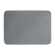 Load image into Gallery viewer, Waterproof Pet Cat Litter Mat EVA Double Layer Cat Litter Trapping Pet Litter Cat Mat Clean Pad Products For Cats Accessories
