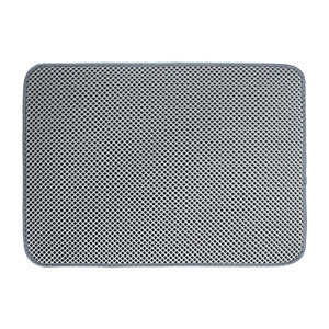 Waterproof Pet Cat Litter Mat EVA Double Layer Cat Litter Trapping Pet Litter Cat Mat Clean Pad Products For Cats Accessories