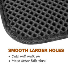 Load image into Gallery viewer, Waterproof Pet Cat Litter Mat EVA Double Layer Cat Litter Trapping Pet Litter Cat Mat Clean Pad Products For Cats Accessories
