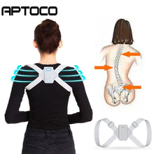 Load image into Gallery viewer, Smart Back Brace Posture Corrector Intelligent Inductive Adult Child Artifact Hunchback Correction Belt Office Sport Fitness
