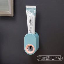 Load image into Gallery viewer, Household Toothpaste Automatic Dispenser Wall Mount Toothpaste Holder Automatic Squeezing Toothpaste Dispenser Health Safety
